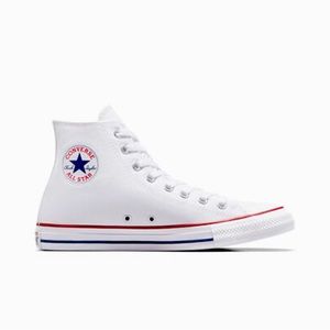 White Converse - Size youth 3.  (gently worn)
